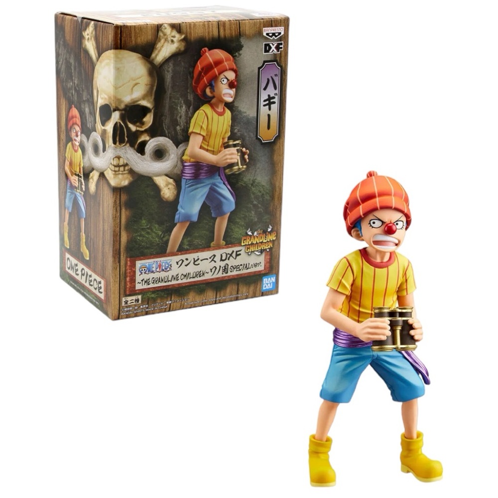 One Piece Dxf The Grandline Children Wano Country vol.2 Buggy Figure